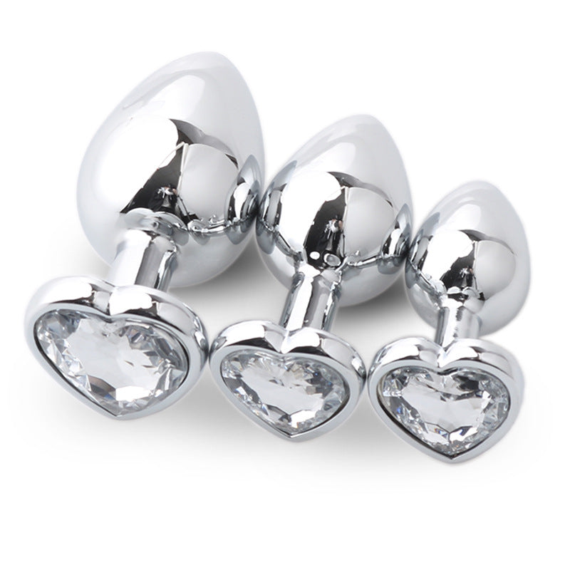 Ruby Luxe™ Heart Plug Set