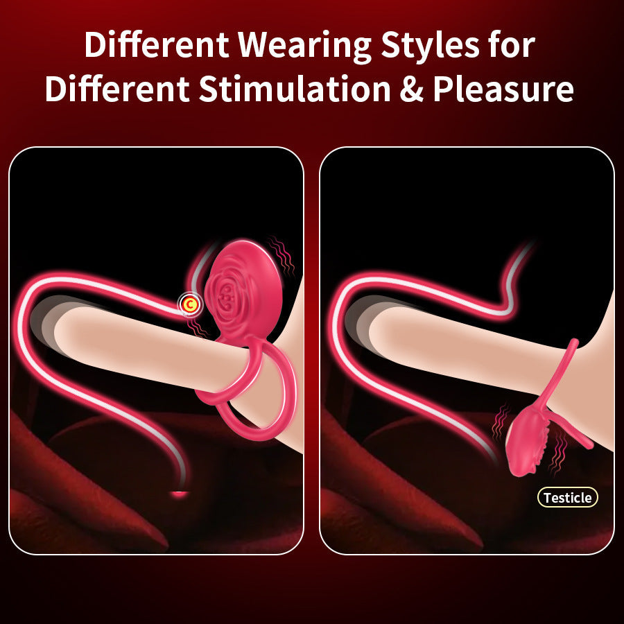 Rose Pulse™ Couples Stimulation Ring