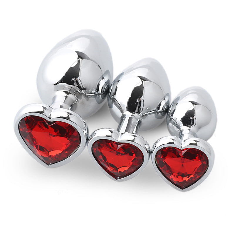 Ruby Luxe™ Heart Plug Set