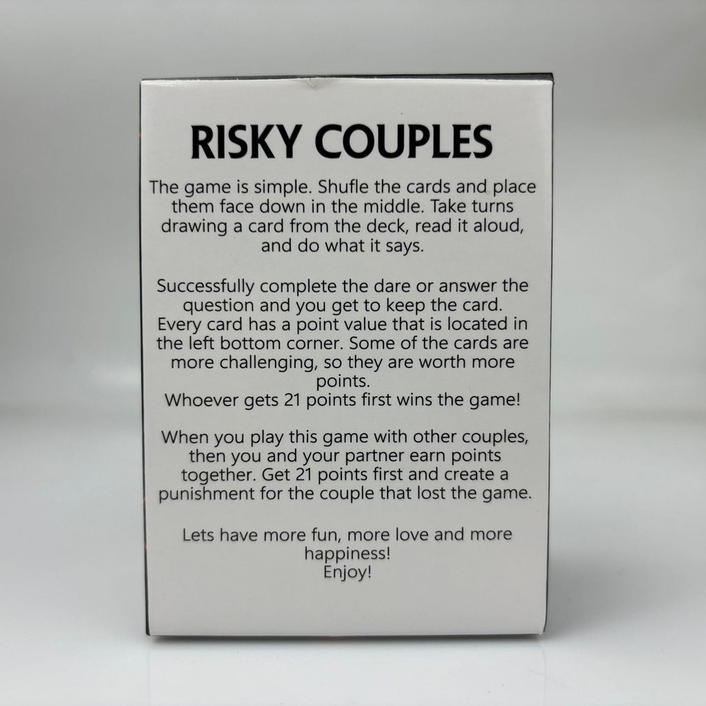 Forbidden Sparks™ Couples Card Game