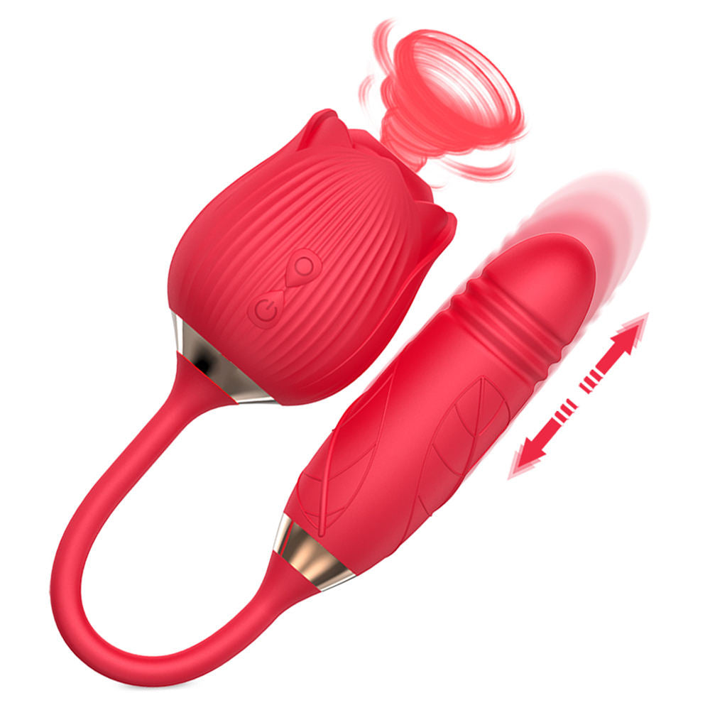Crimson Bloom™ Dual Stimulator