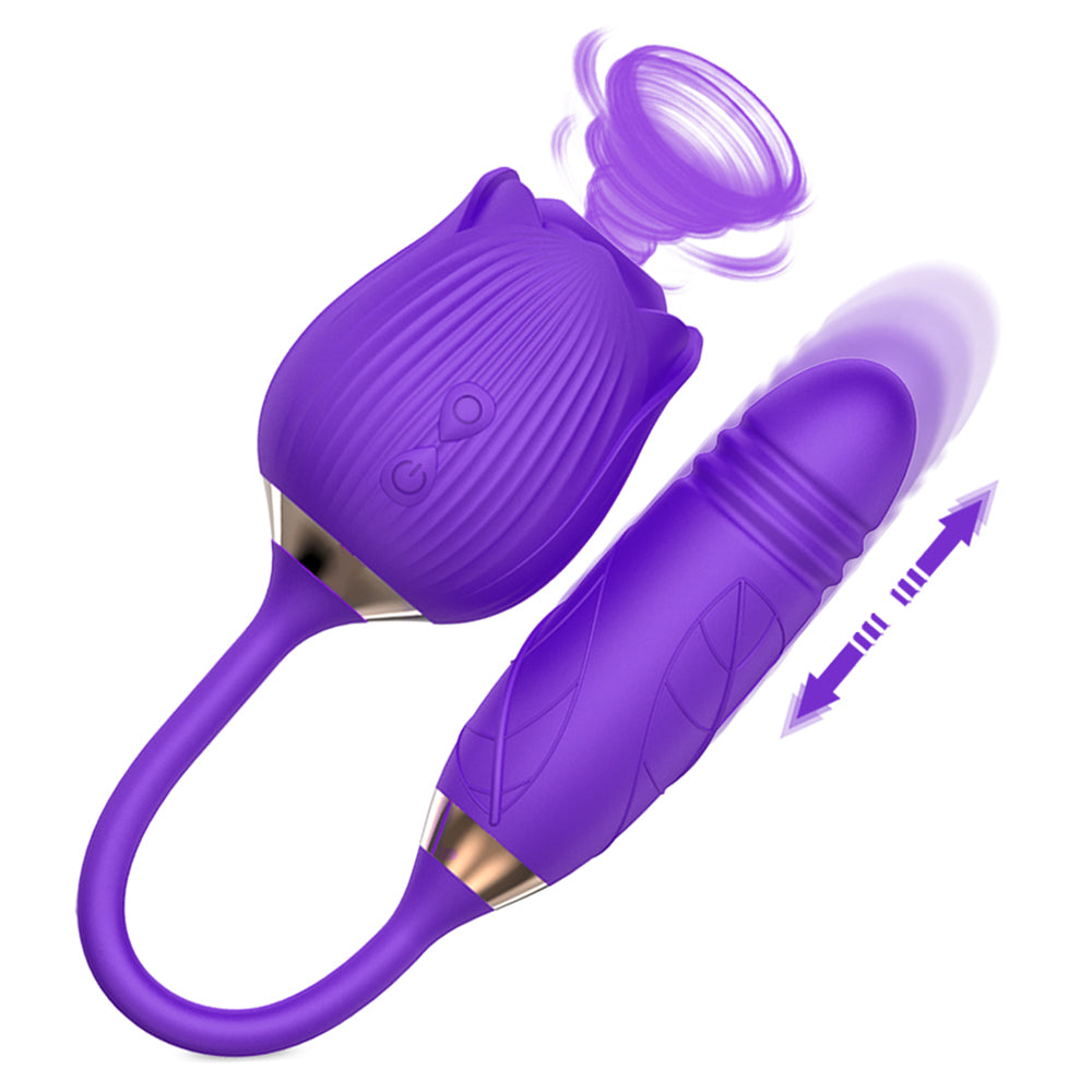Crimson Bloom™ Dual Stimulator