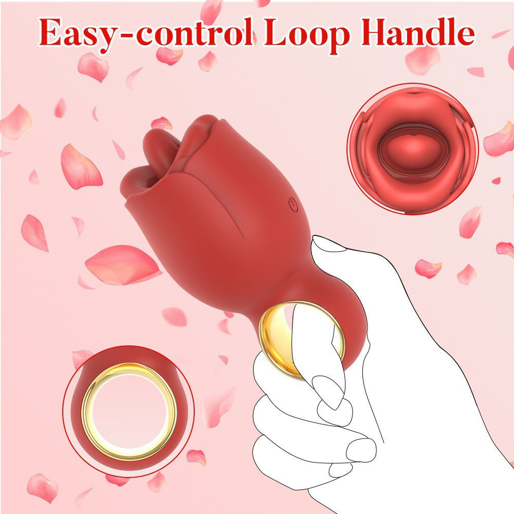 Bloom Pulse™ Rose Petal Vibrator