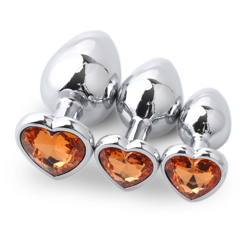 Ruby Luxe™ Heart Plug Set