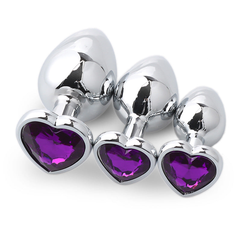 Ruby Luxe™ Heart Plug Set