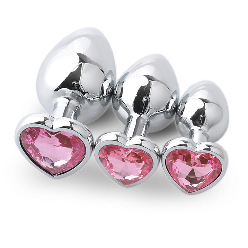Ruby Luxe™ Heart Plug Set