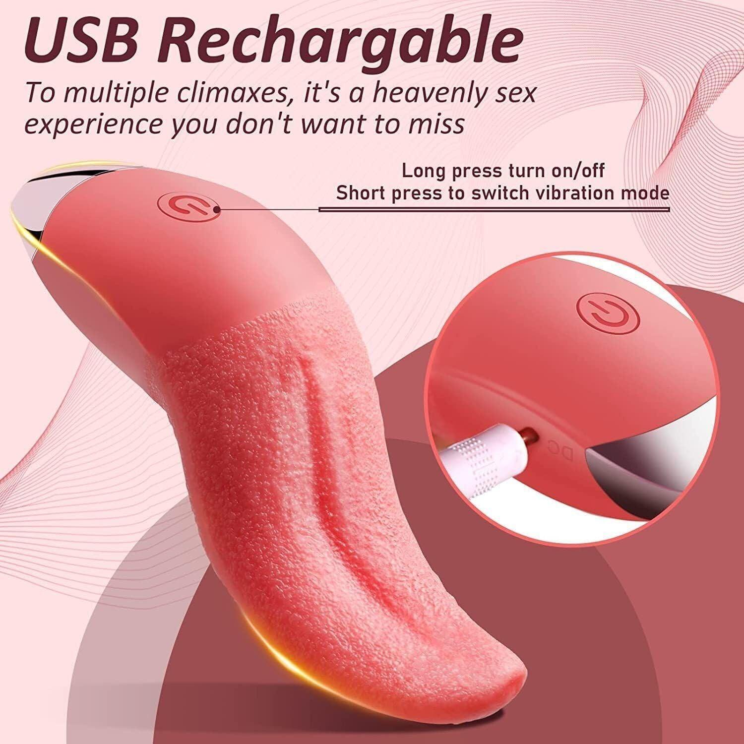 Silk Flick™ Tongue Vibrator