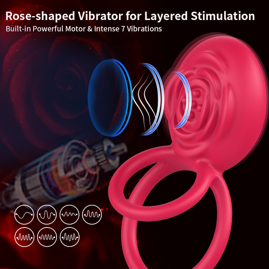 Rose Pulse™ Couples Stimulation Ring