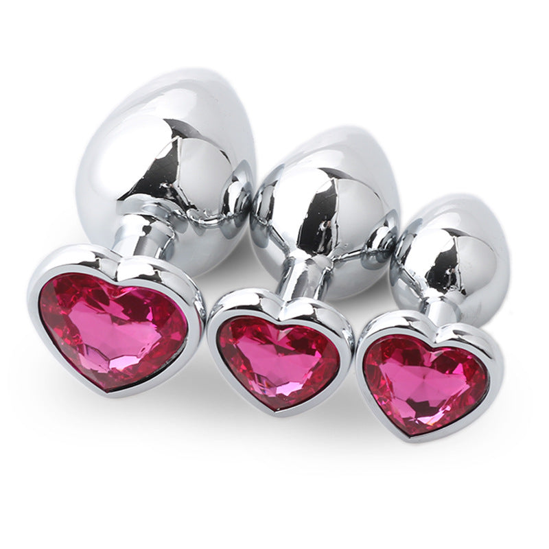 Ruby Luxe™ Heart Plug Set