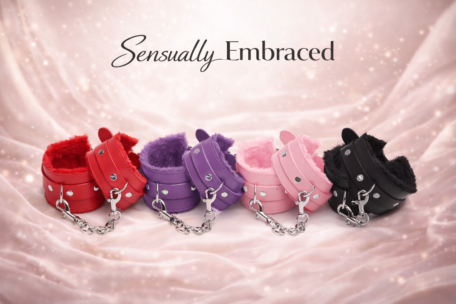Plush Embrace Wrist Cuffs