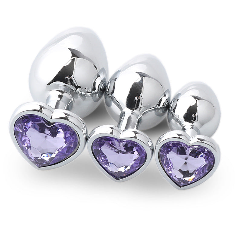 Ruby Luxe™ Heart Plug Set